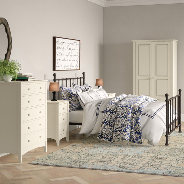 Three Posts 4-tlg. Schlafzimmermöbel-Set Burress | Wayfair.de